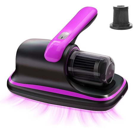 Pölypunkki-imuri, hiljainen, poistaa helposti lemmikkien karvat sängyistä ja sohvilta