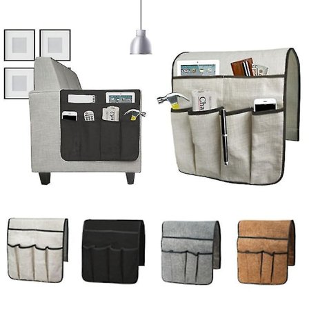 6 Lommer Sofa Opbevaringspose Organizer Sofa Armlæn