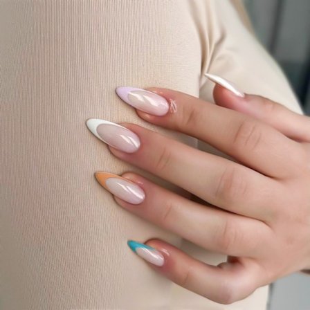 24 stk tryk på negle falske neglespidser 4 4