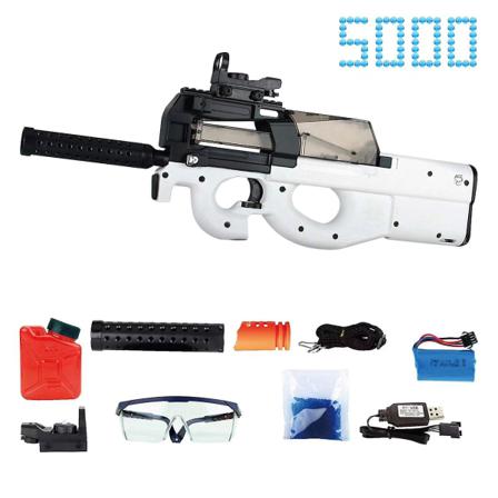 Ny P90 Gel Blaster Gun Electric Gel Ball Blaster Splatrball