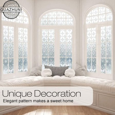 Statisk klæbende vinduesfilm, privatlivsbeskyttende vinduesfilm, blackout, genanvendelig