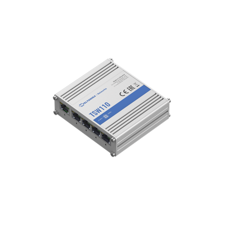 TELTONIKA TSW110 - switch - 5 porter - ikke-styrt