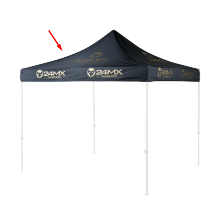 24MX Champions Edition Tent Roof Canvas Gold (ROOF ONLY)