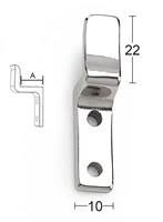 Habo 12740 Vindushåndtakreile messing, 3-10 mm, Vinduer