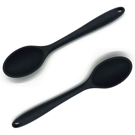 2 stk. Silikon Kjøkkenskjeer, Silikon Røre-skje, Silikon