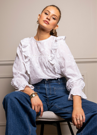 MISSMAYA - Amara Top Antique White - L