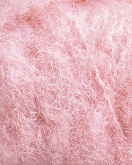 Garn Brushed Alpaca 50g Lyserosa - Svarta Fåret