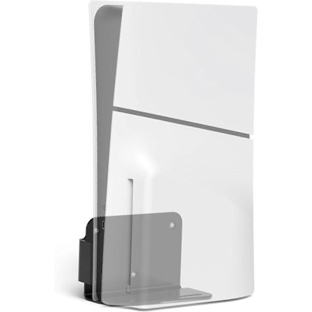 PS5 Slim Vægbeslag, Aluminium Vægbeslag til Playstation 5 Slim Disc & Digital Edition, Vægbeslag til PS5 Slim Tilbehør