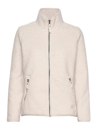 High Cloud Jacket W Sweatshirts & Hoodies Fleeces & Midlayers Lyserød Jack Wolfskin