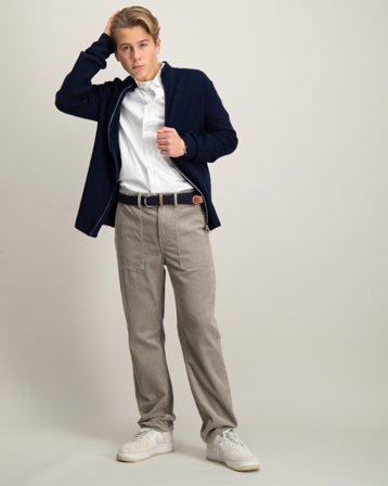 GANT RELAXED WORKWEAR CORD TROUSERS Grau Hosen Jungen - Kids Brand Store