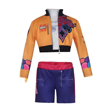 2025 Cosplay-asu Rumi Zoey Mira Cosplay Tyttöjen Tyyli Lavaesitysvaatteet Halloween