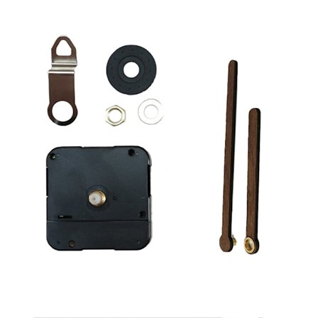 Hiljainen kvartsi kellokoneisto viisareilla - 20mm akseli