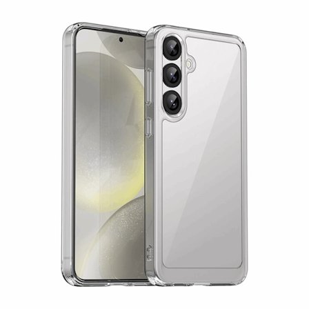 Mobilskal till Galaxy S25 Outer Space med Ram - Transparent