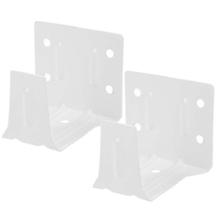 2 st Fönsterjalusier Överlist Hållare Vita Jalusier Överlist Fästen Centerstöd Fästen Monteringsfästen Fönsterjalusier Överspår Hållare