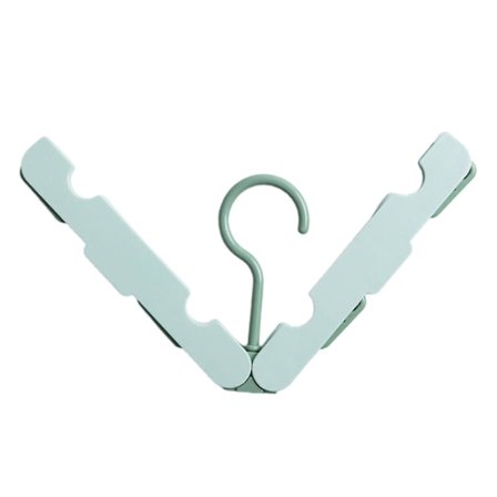 Foldbare Tøjhængere, Bærbare Letvægts Tøjtørrestativer Til Udendørs Indendørs 5stk-grøn