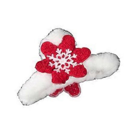 Hårklyper Julemotiv Hårklyper Søte Hårspenner Snøfnugg Barrettes Sterkt Hold Hårnål for Jenter