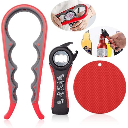 Krukkeflaskeåpner sklisikker krukkegriperpute gummikrukke lokkåpner