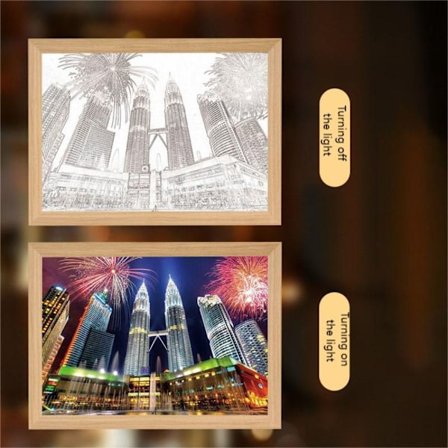 Light Painting Night Luminous 9 9