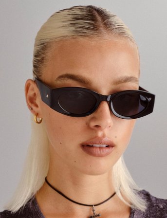 Le Specs Mermaiden - Black - ONE SIZE