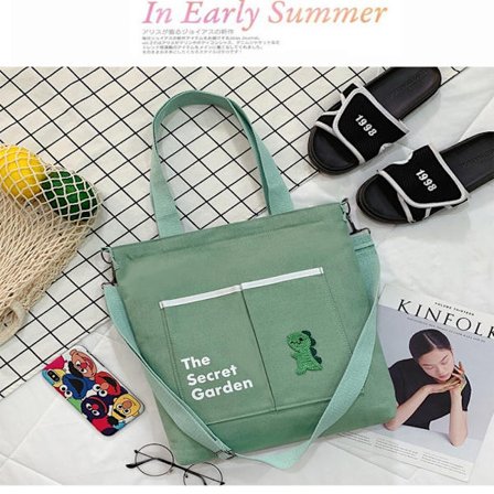 Student Handledning Väska Toes Shopper Väskor GRÖN