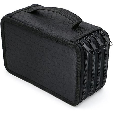 72 hullers blyantveske/blyantpose for skole og kontor med L