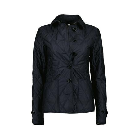 Burberry, Light Jackets Blauw, Dames, Maat:S