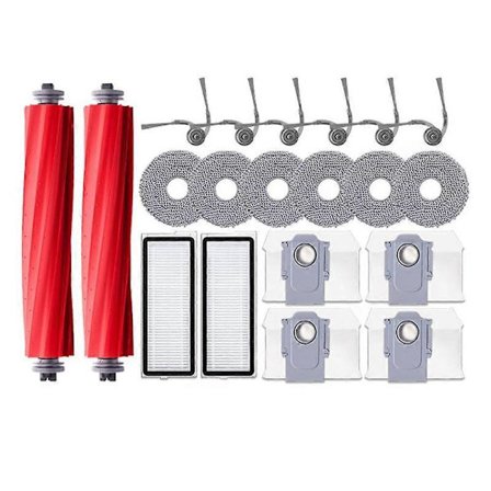 Til Roborock Qrevo L / QR 798 / QV 35A / QR 598 Støvsuger Dele Hovedbørste Sidebørste Hepa Filter Moppeklud Støvposer