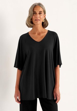 Cellbes of Sweden - Tunika Premium i modal i svart for damer i størrelse 34/36