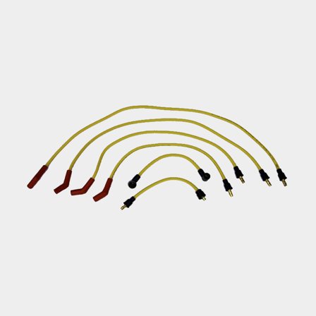 Tändkabelsats, för MerCruiser 3.7L 4-cyl, Delco brytartändning