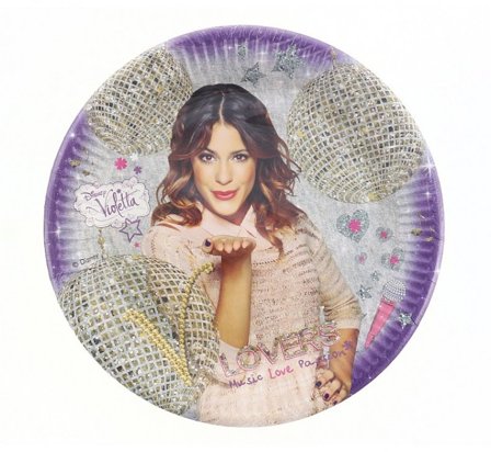 Violetta lautaset 8 kpl