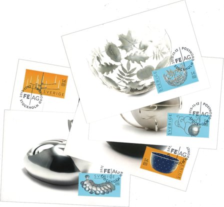 Sverige - Jern- og sølvsmedekunst - Maximumskort