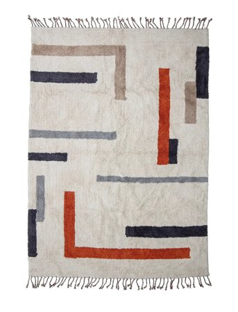 Bloomingville Jue Rug - Cream - 200X140CM