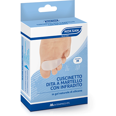 Noksan Cuscinetto Dita A Martello Con Infradito Taglia M