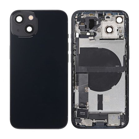 iPhone 13 Baksida/Komplett Ram - Svart