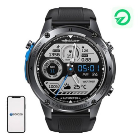 Zeblaze Stratos 2 Ultra Smartwatch (svart)