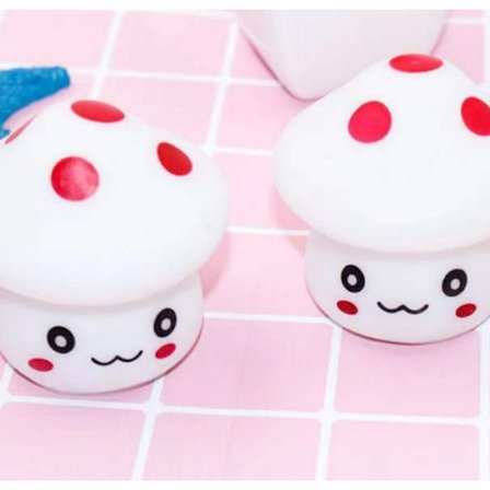 Söt svamp LED nattlampa färgförändrande svamplampa