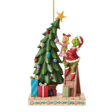 Hot salg Grinch vedhæng 2D fladt vedhæng grønt monster vedhæng nøglering[mo]