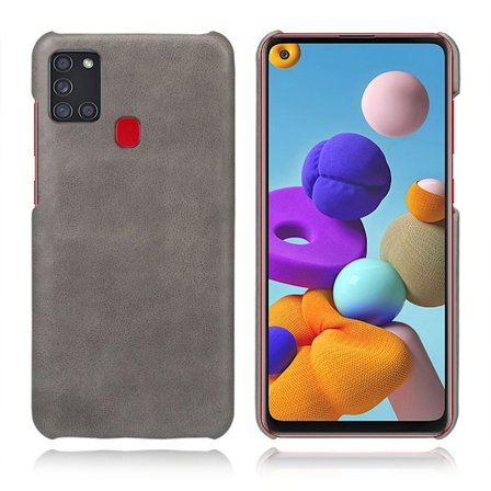 Prestige Samsung Galaxy A21s skal - Silver/Grå