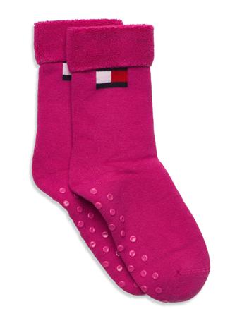 Th Kids Sock 1P Home Sock Socks & Tights Socks Lyserød Tommy Hilfiger