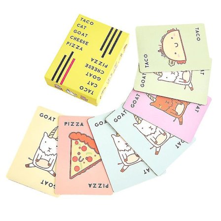 Ny Taco Cat Get Ost Pizza Kort Spel Familj Fest Kul Spel Present Leksak Spel Tw