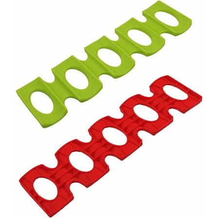 2 stk. silikone vin stabler, sammenklappelig køleskab dåse øl vin B