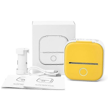 PHOMEMO T02 Mini Termisk Printer Bluetooth Hjemme Etiket Udskrivningsenhed