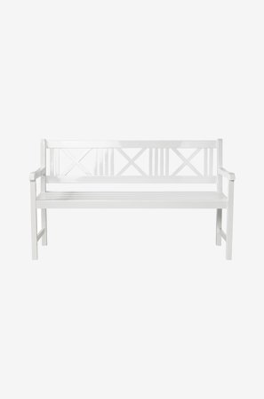 Cinas - Bänk Rosenborg 150x59cm - Vit - Bänkar - Från Homeroom