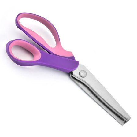 Pinkkaus Sakset Ommelus Sakset Zikzak Sahahammas Terä Ruostumaton