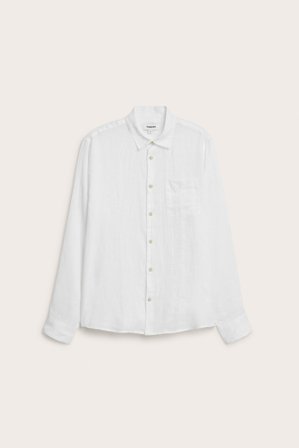 Kappahl | Koszula lniana regular fit | Biały