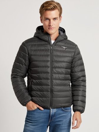 Accademia Militare Giubbotto Uomo Nero