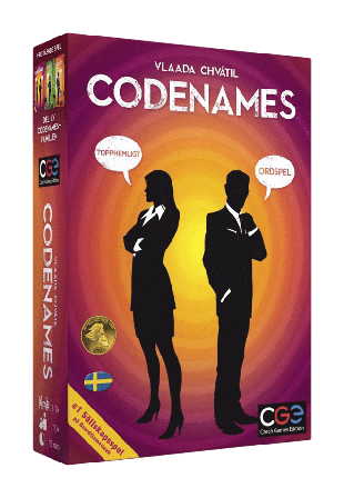Brädspel Codenames (SE) Spel Unisex Flerfärgad 16x19,20x7,10