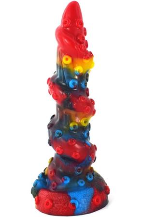 Dildo Seapok Multicolor 22 cm Dragon dildo - Blushme.se