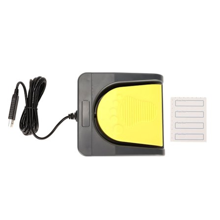 Ohjelmoitava USB-jalkapedaali mekaaninen näppäimistökytkin HID-peliohjain