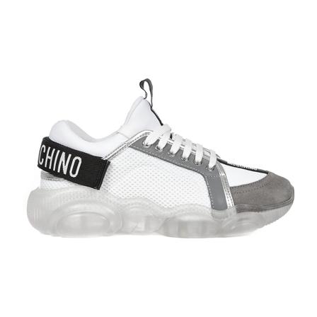 Moschino Teddy Sko Sneakers With Strap Hvid, Dame, Størrelse: 36 EU
